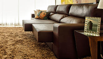 Linha Casual Vista panorâmica de várias cadeiras